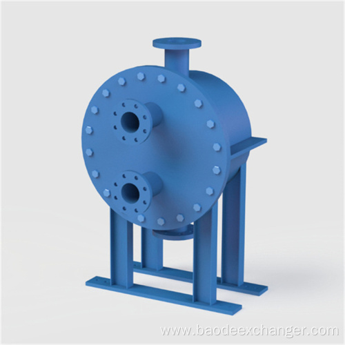 Plate And Shell Heat Exchanger For Steam Heating